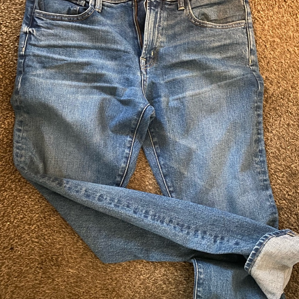 Edwin Japanese denim vintage medium wash Dad jeans 32/34